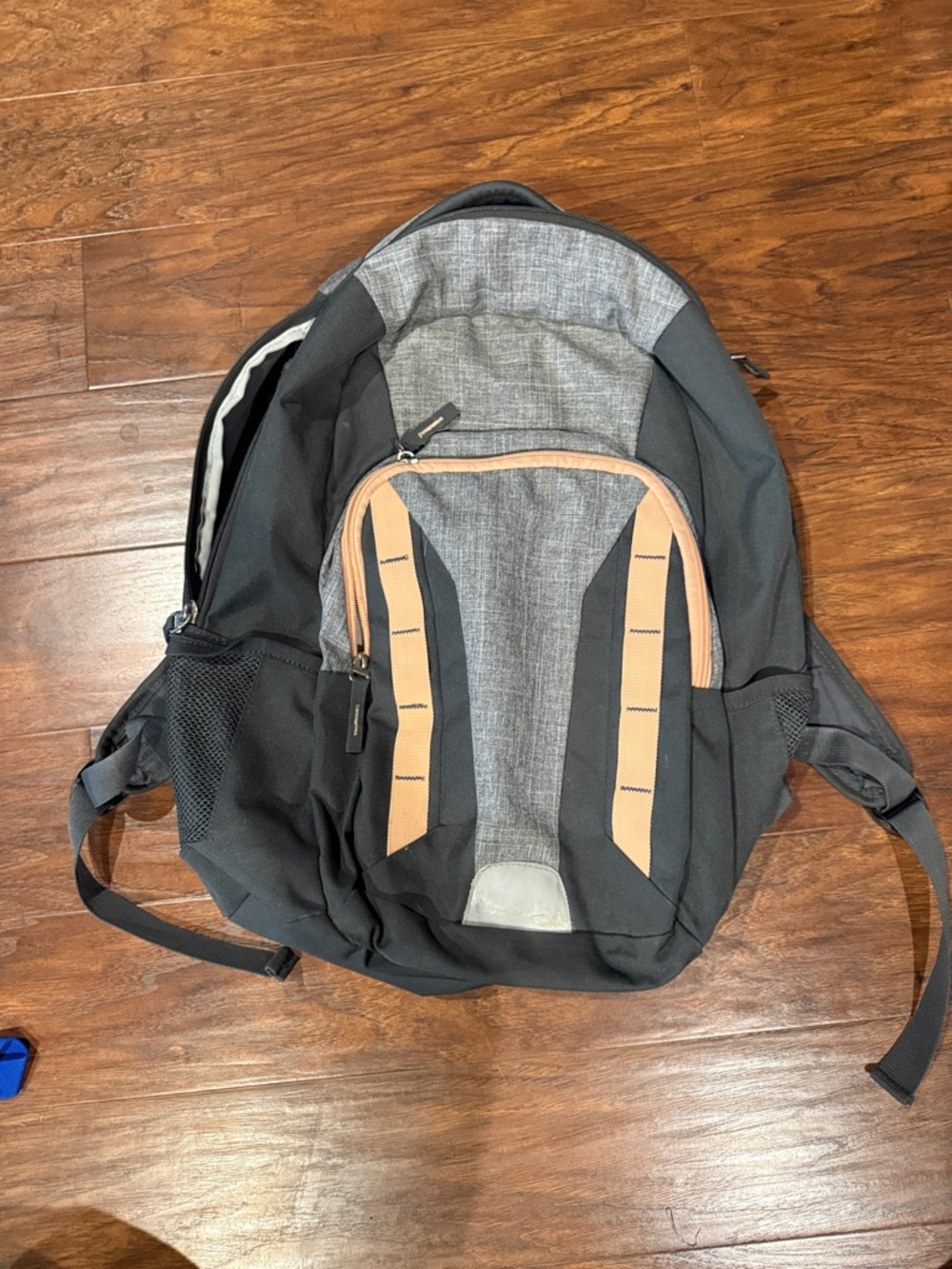 DSG Black and Gray Backpack with Tan Accents